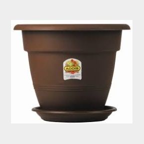 Addis - 52cm Venus Plant Pot - Chocolate Brown-50591/167 B3 (s4)