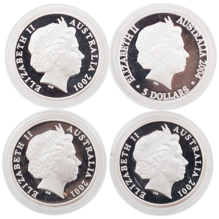 Elizabeth II, Five Dollars, 2001, FDC