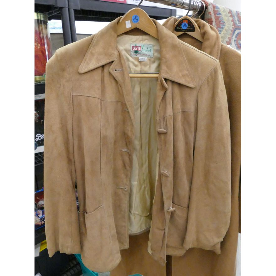 Vintage Levis Brown Suede Jacket