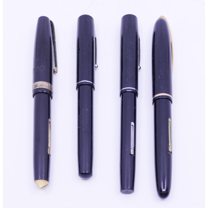 Box Vintage Watermans Fountain Pens - 4pc