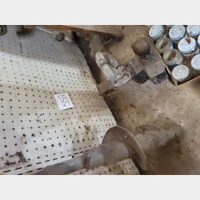 Heavy duty receiver hitch, stabalizer insert, bolt on hitch and auger bit