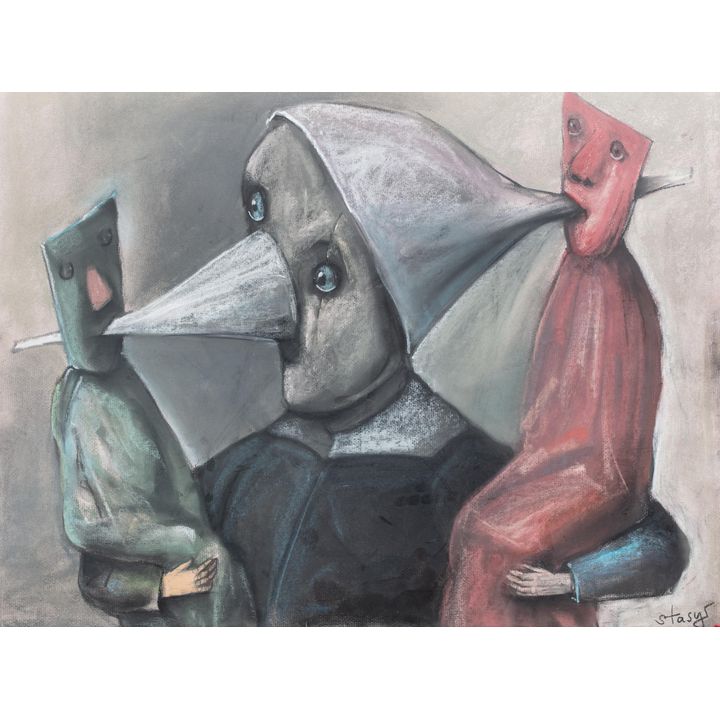 Stasys Eidrigevicius | Bliźnięta, 1992