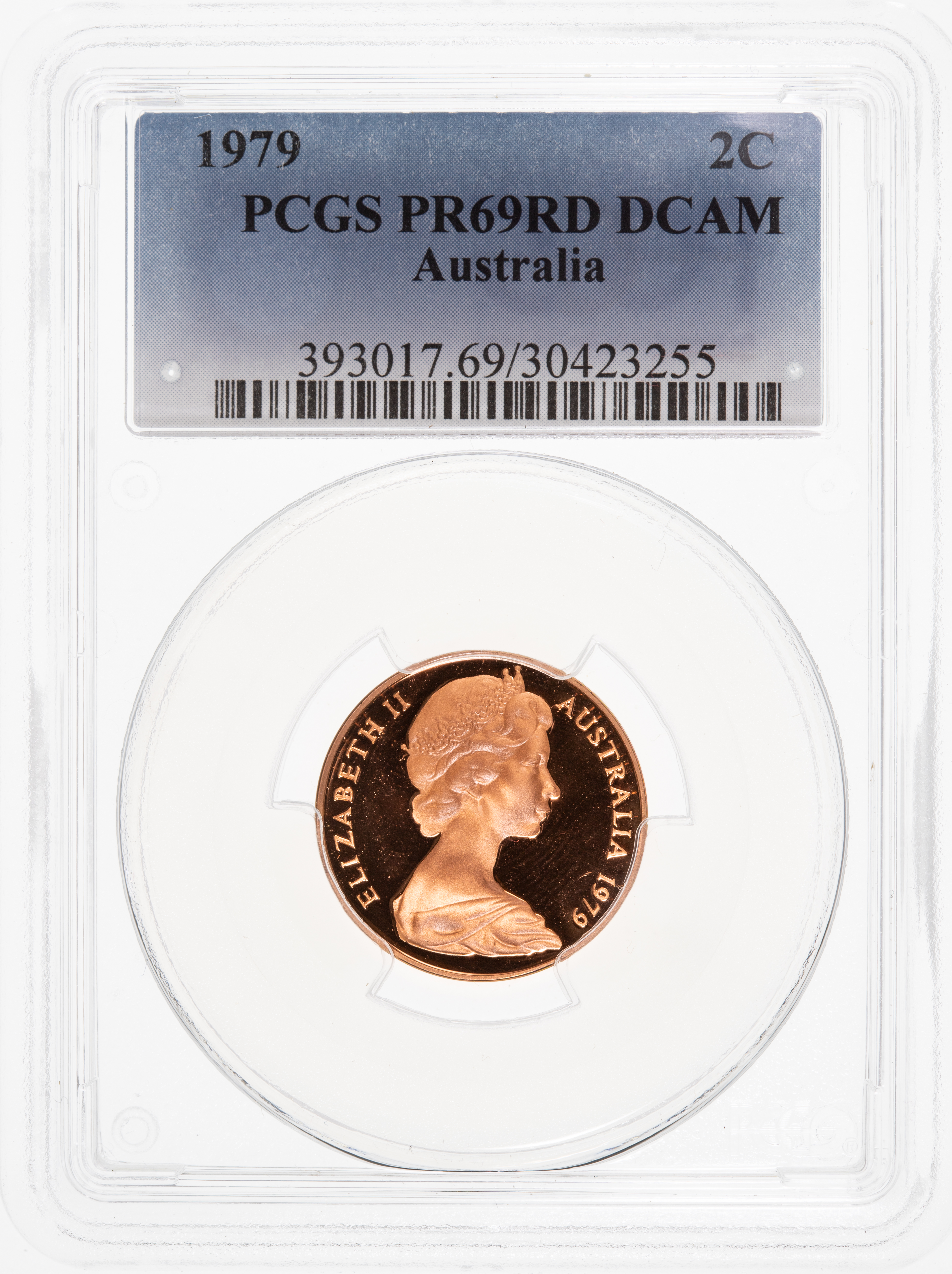 Two Cent, 1979, Pcgs Pr69dcam