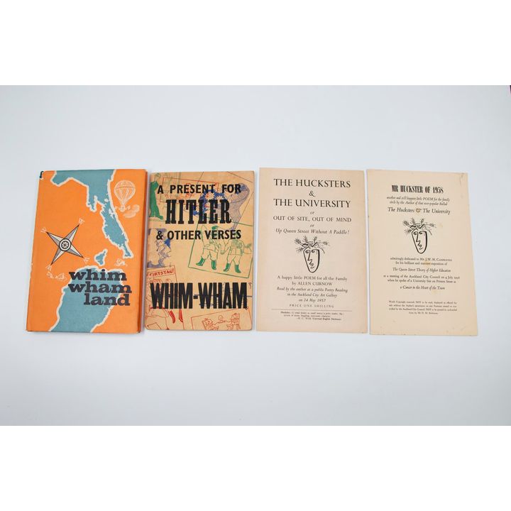 ALLEN CURNOW [4 Items], Whim-Wham [Allen Curnow] - A Present for Hitler & Other verses