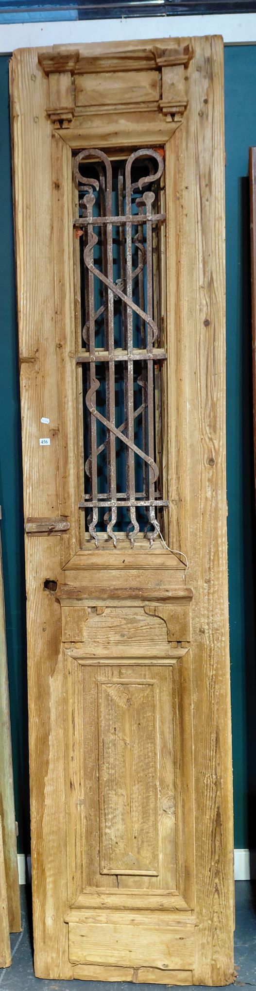 456 · SCRUBBED PINE FRENCH STYLE DOORS
