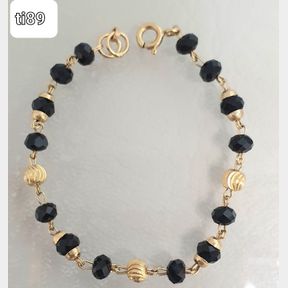 9CT YELLOW GOLD BABY MUNGAL SUTRA BRACELET - 50692/339
