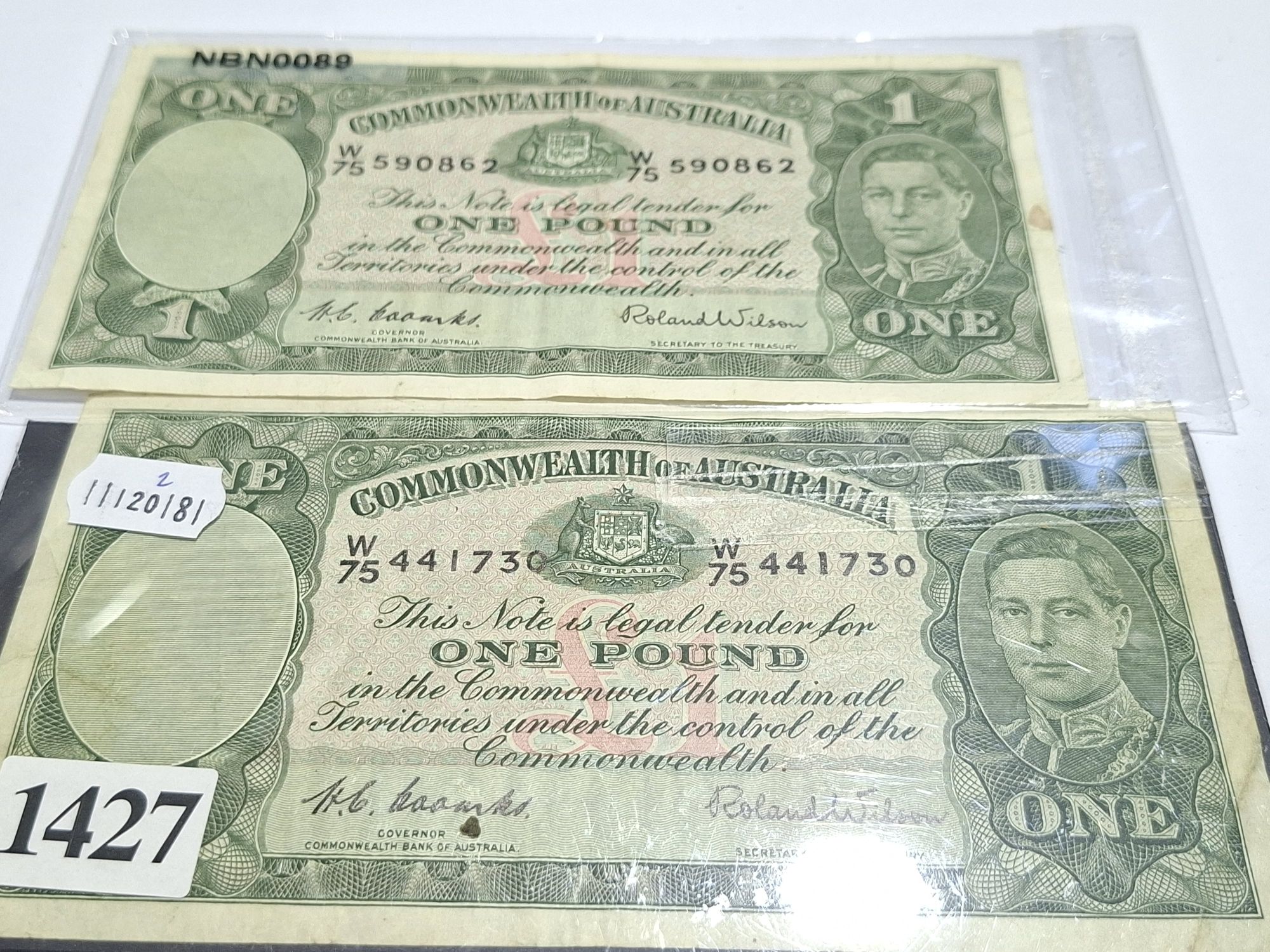 Commonwealth Of Australia Banknotes