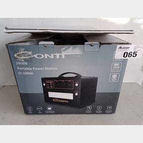 CONTI 1000W PORTABLE CARRY CASE POWER STATION