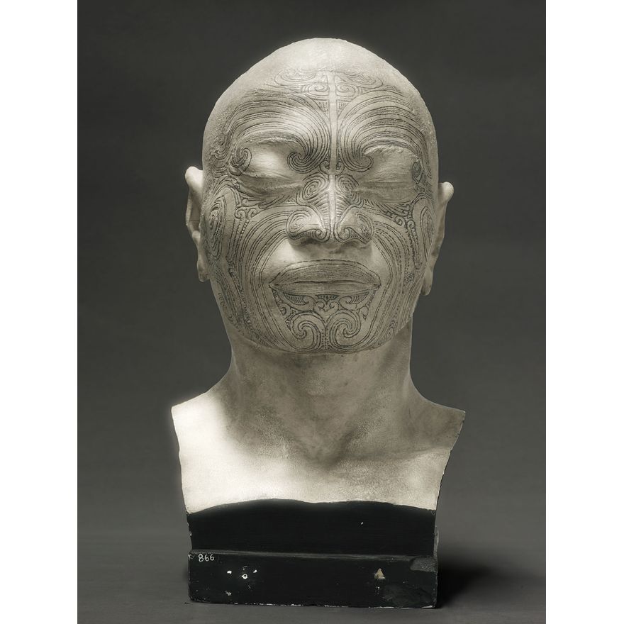 Fiona Pardington 'Portrait of a life cast of Matoua Tawai, Aotearoa New Zealand, 2010'