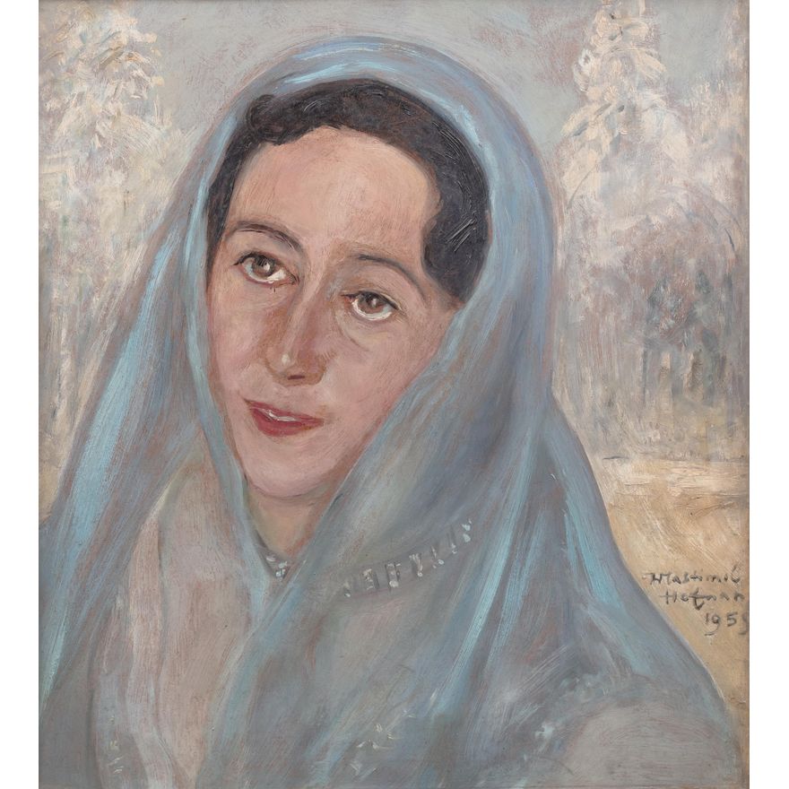 Wlastimil Hofman | Portret kobiety, 1959 rok