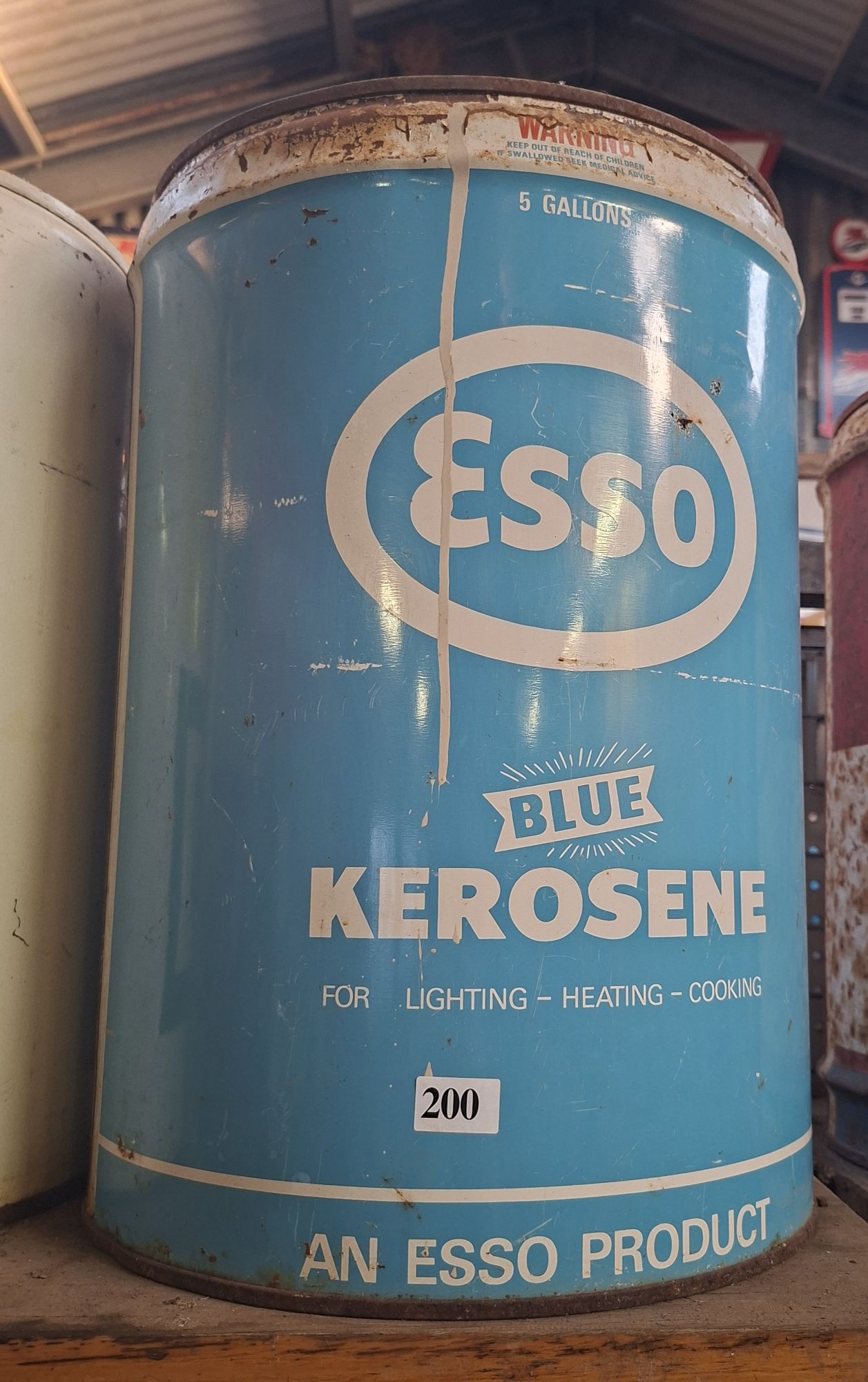 Esso Kerosene Drum