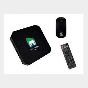 Tech Geeks 4K Android TV Box/ Wireless Mouse Navigator/ DSTV Now and Netflix-50582/14189 (B1 S4)