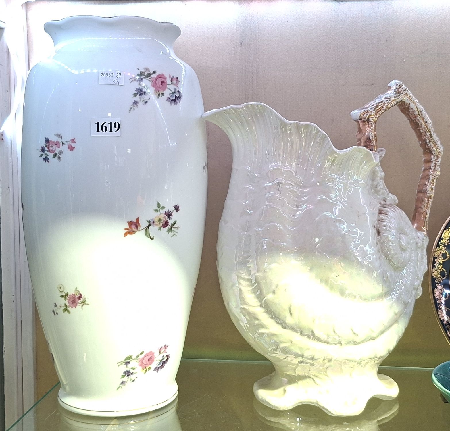 Czechoslovakian Vase And Jug
