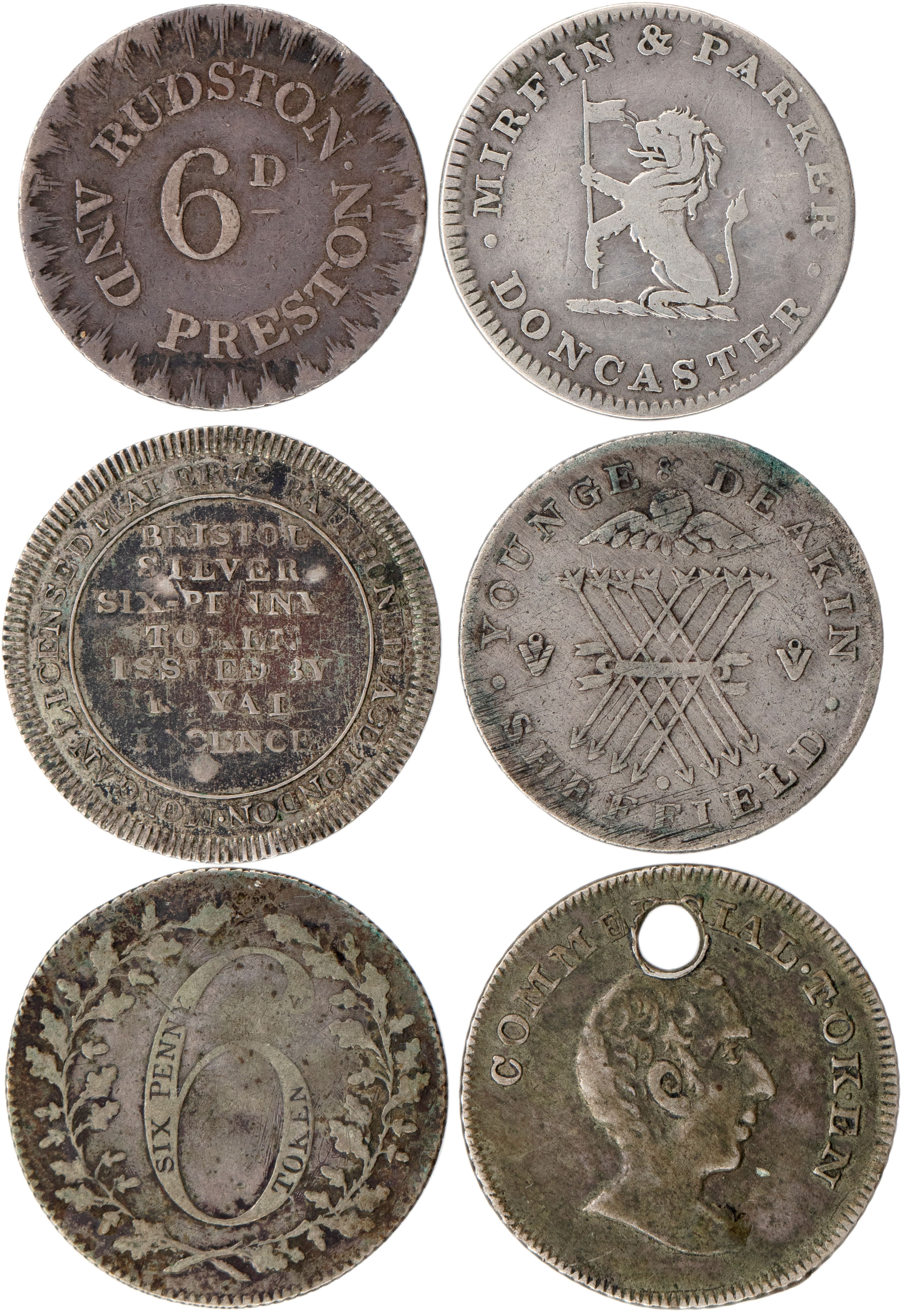 Great Britain, Sixpence, 1810s, VG - gVF