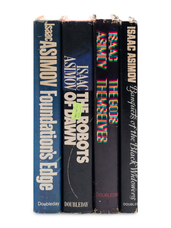 ASIMOV, Isaac. A group of 4 FIRST EDITIONS, comprising: 