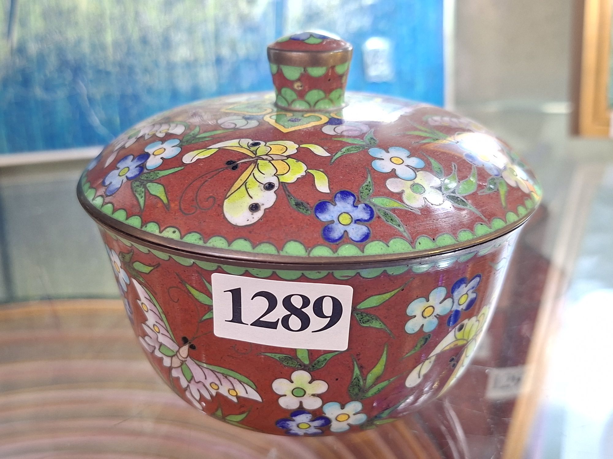 Cloisonne Trinket Box