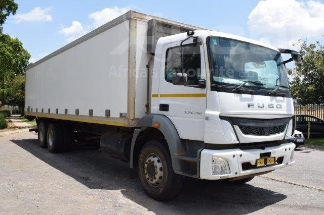 2021 FUSO FJ26-280 6x2 Volume Body Truck Manual Transmission Mechanical Horse