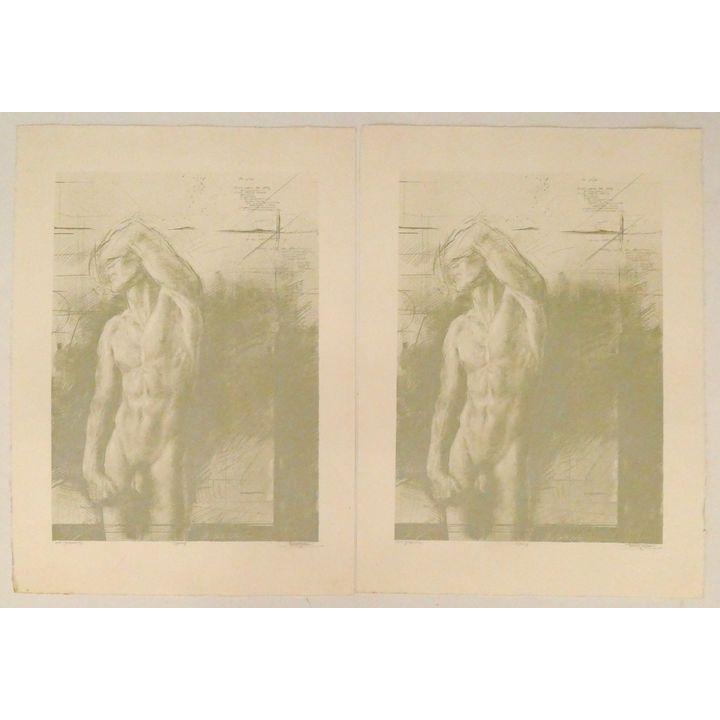 2pc Trevor Southey ''Rising'' P/P Prints. Loose, unframed.