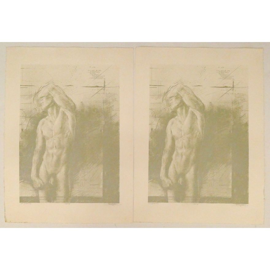 2pc Trevor Southey ''Rising'' P/P Prints. Loose, unframed.