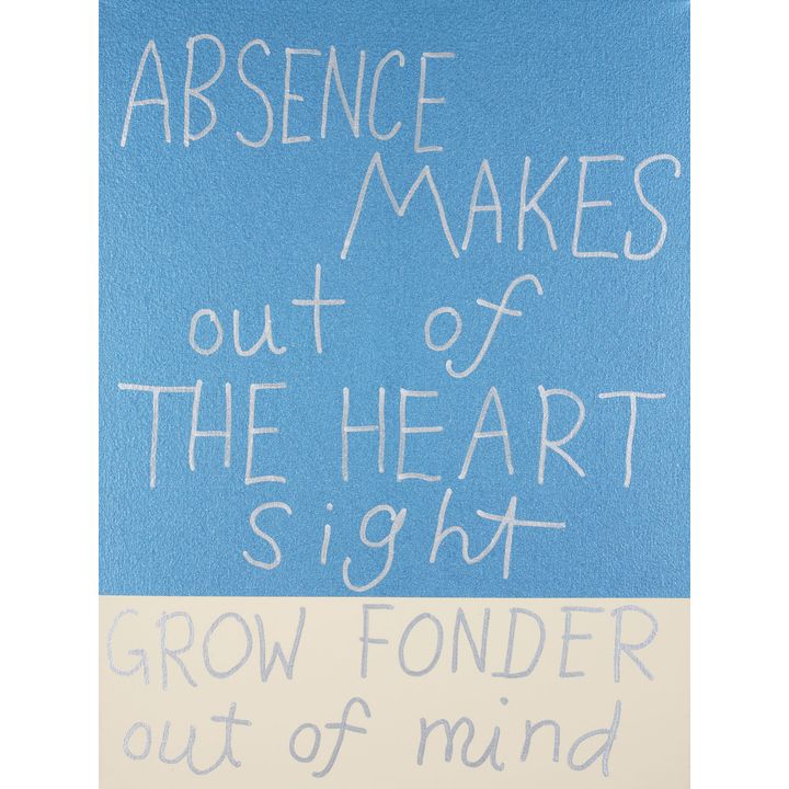 John Reynolds 'PROVERBS (Absence)'