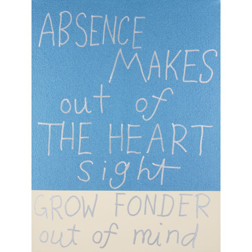 John Reynolds 'PROVERBS (Absence)'