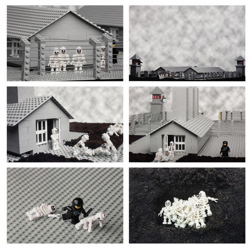 Zbigniew Libera | Komplet 6 fotografii z teki "Album des KZL Lego"