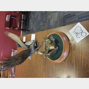 Solid Bronze "Wings of Glory" American Eagle by Ronald Van Ruyckevelt