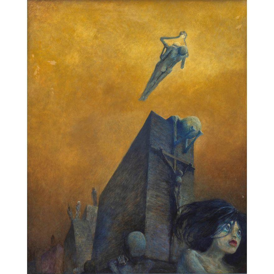Zdzisław Beksiński | Bez tytułu, 1970 r.