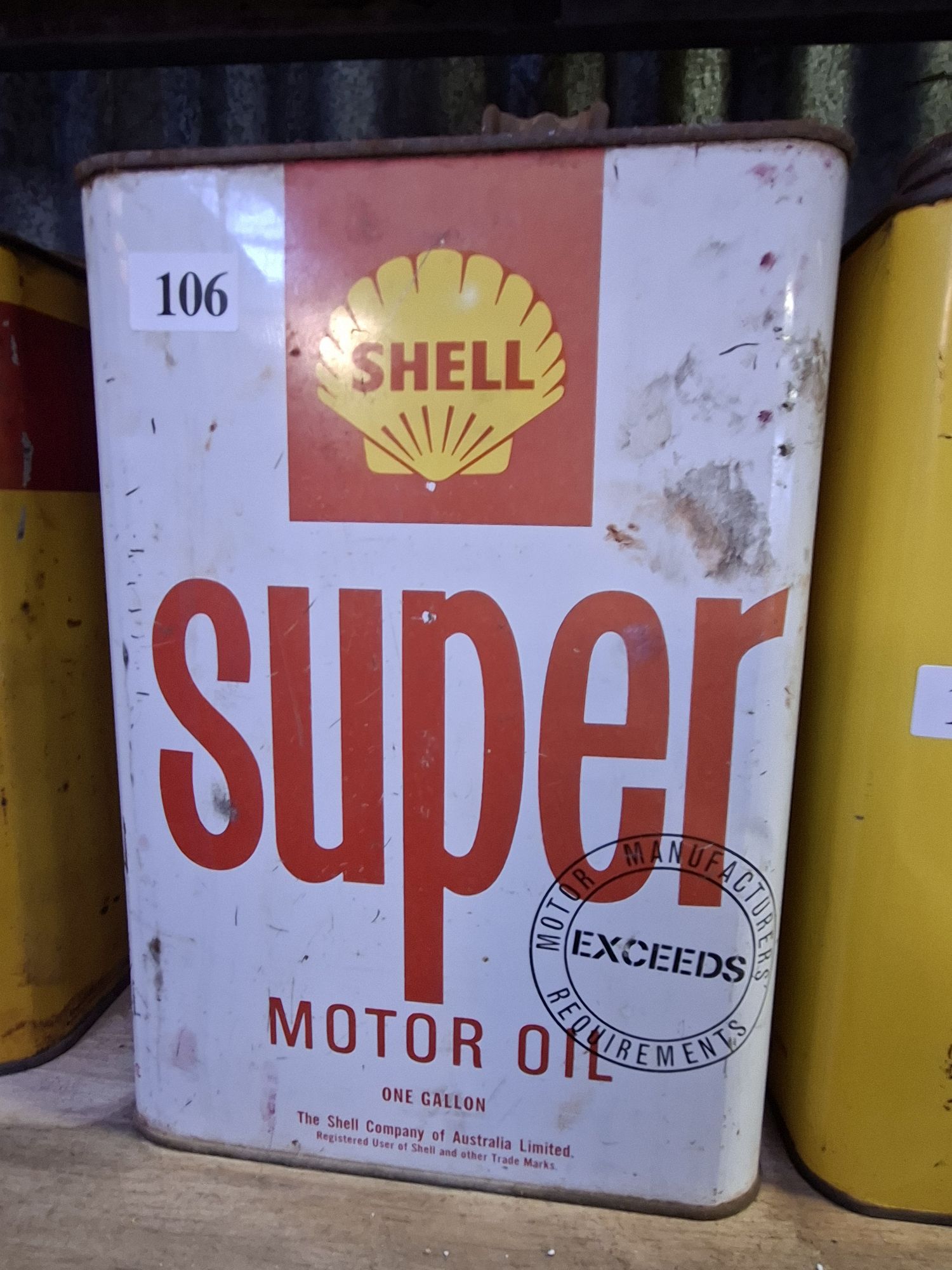 Shell Oil Can