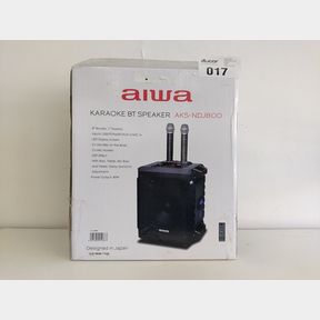 AIWA AKS-NDJ800 BLACK PORTABLE KARAOKE SPEAKER