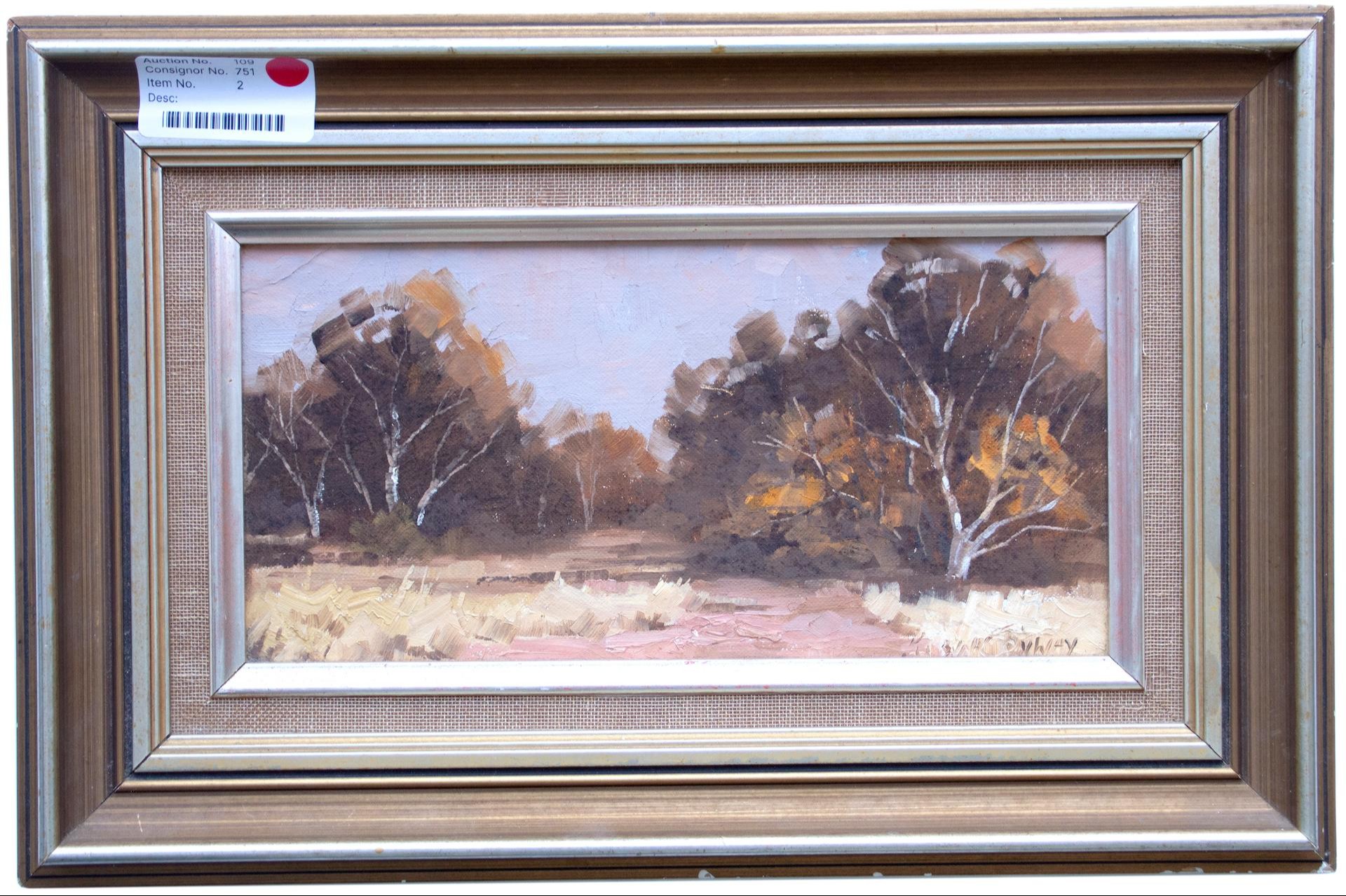 5 · "Bush Track" Oil Artwork, 1950s - 2020,