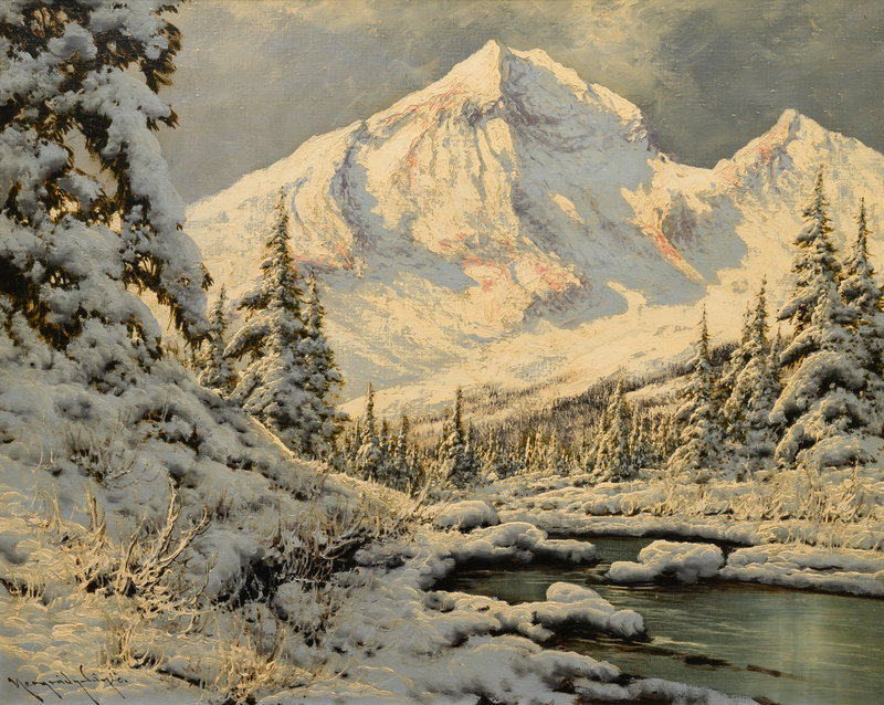 Laszlo Neogrady
(Hungarian, 1896-1962)
Snow Covered Mountains