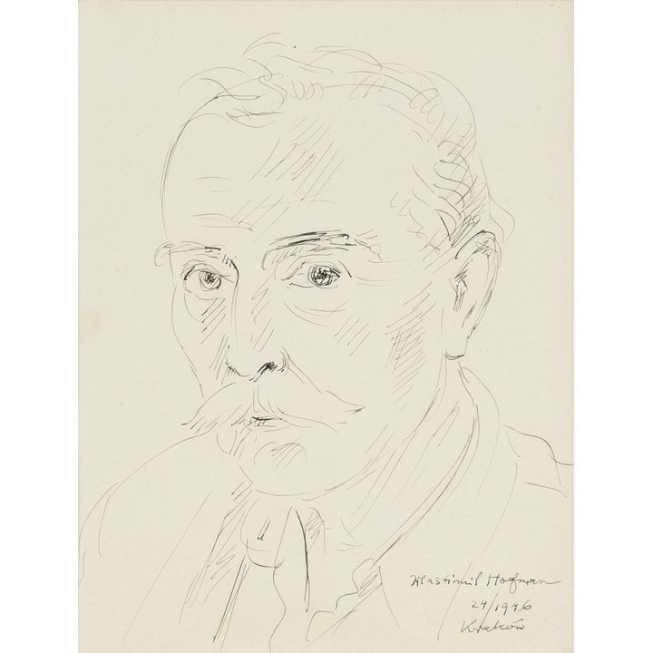 Wlastimil Hofman | Autoportret, 1946 r.