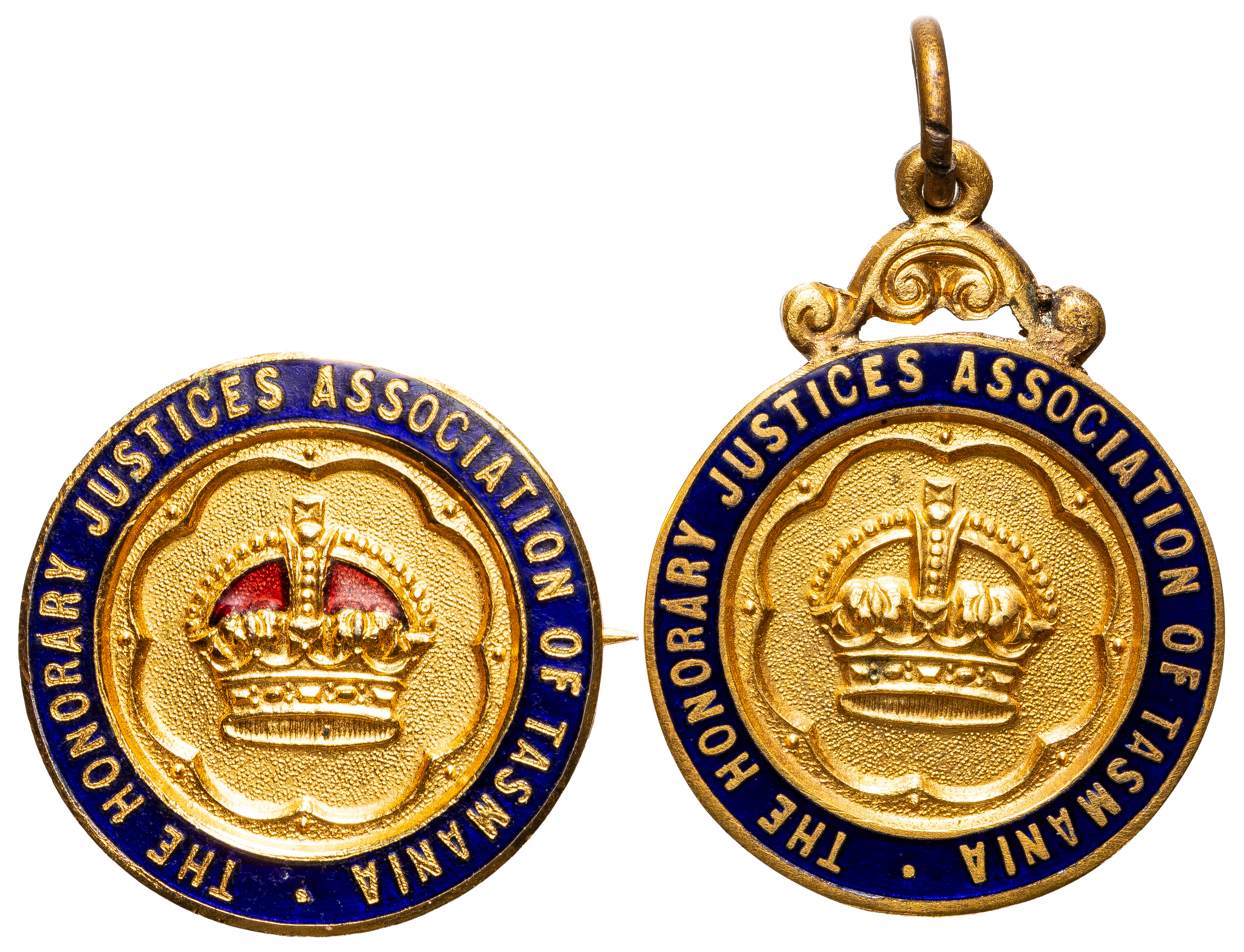 The Honorary Justices Association of Tasmania - JP, C. 1900S, EF