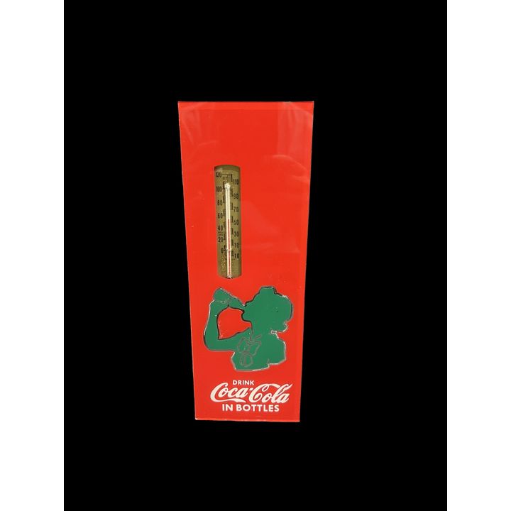 Drink Coca Cola Coke Soda In Bottles Thermometer