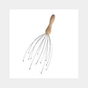 Head Scalp Massager with Wooden Handle - Healthy mind and body relieve stress-Bar 9900962339785- 51745/23952 SN B1 (S4)