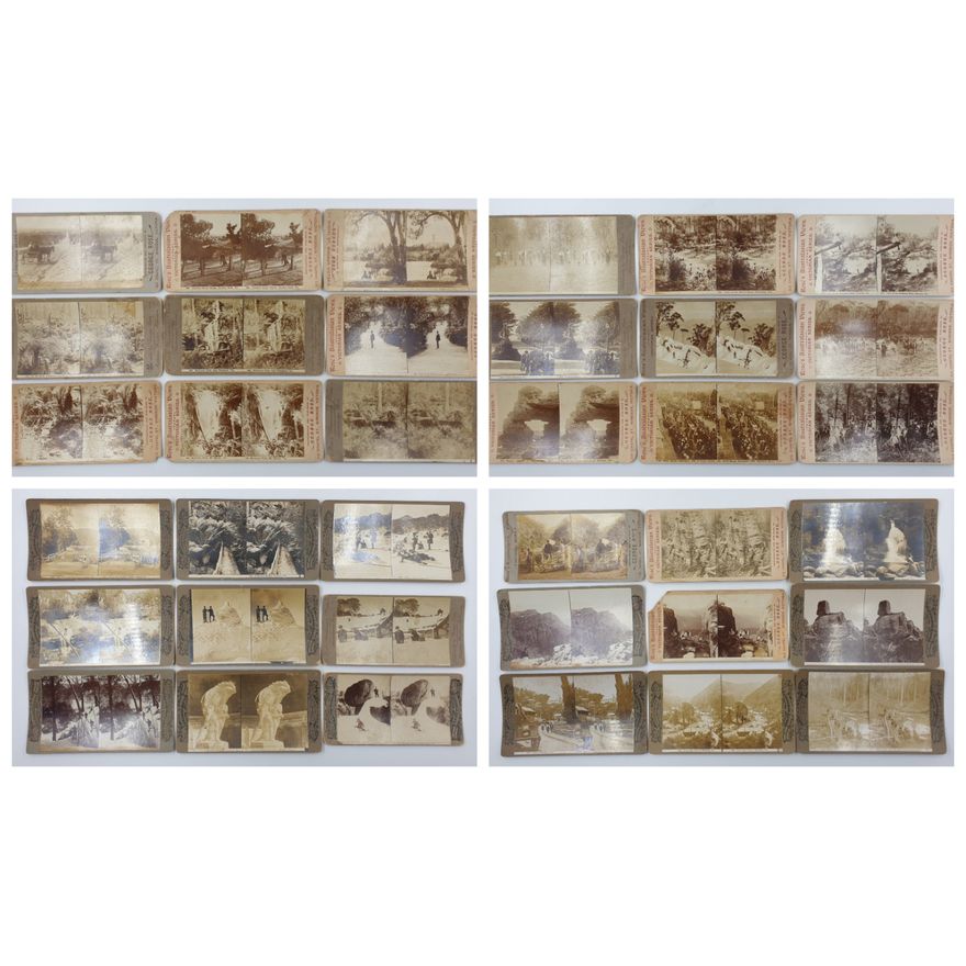Stereograph Cards - Vic. (x36)