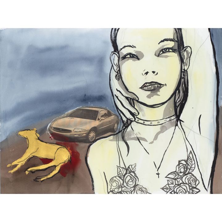 Rita Ackermann When I lost my virginity 1994