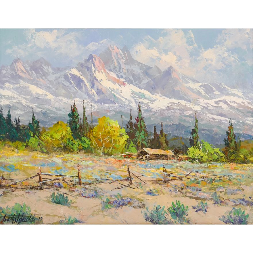 Fred Oldfield  ''Spring'' Oil on Canvas