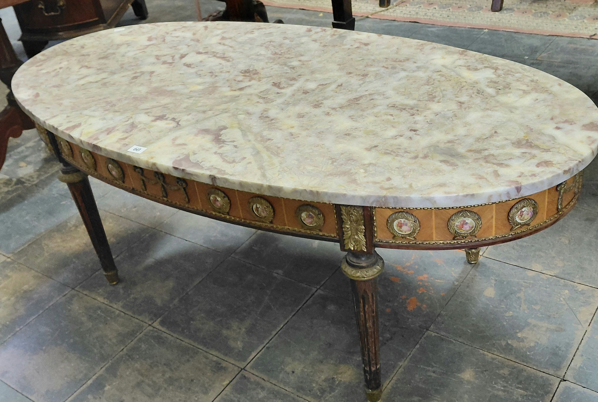 60 · FRENCH STYLE COFFEE TABLE
