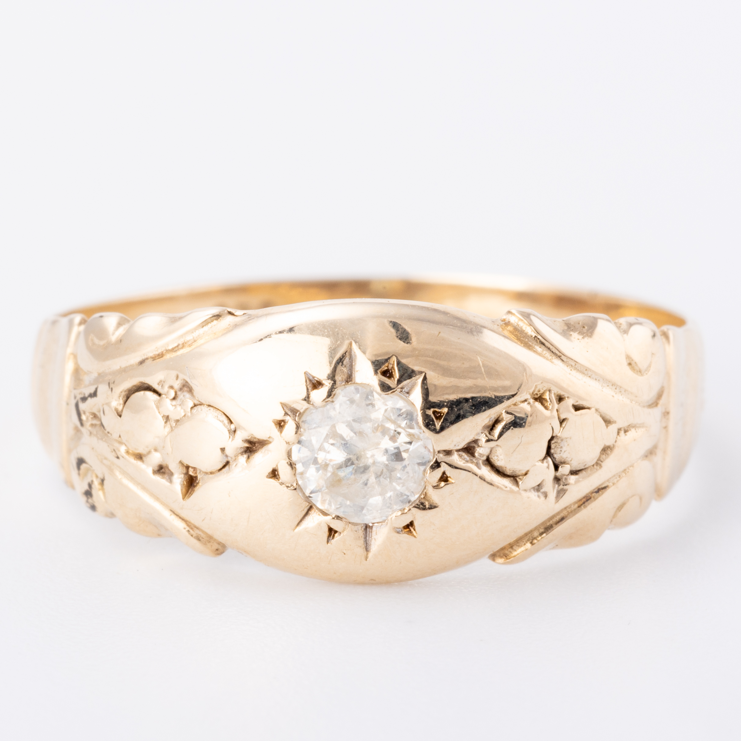 Vintage Diamond Ring 9ct