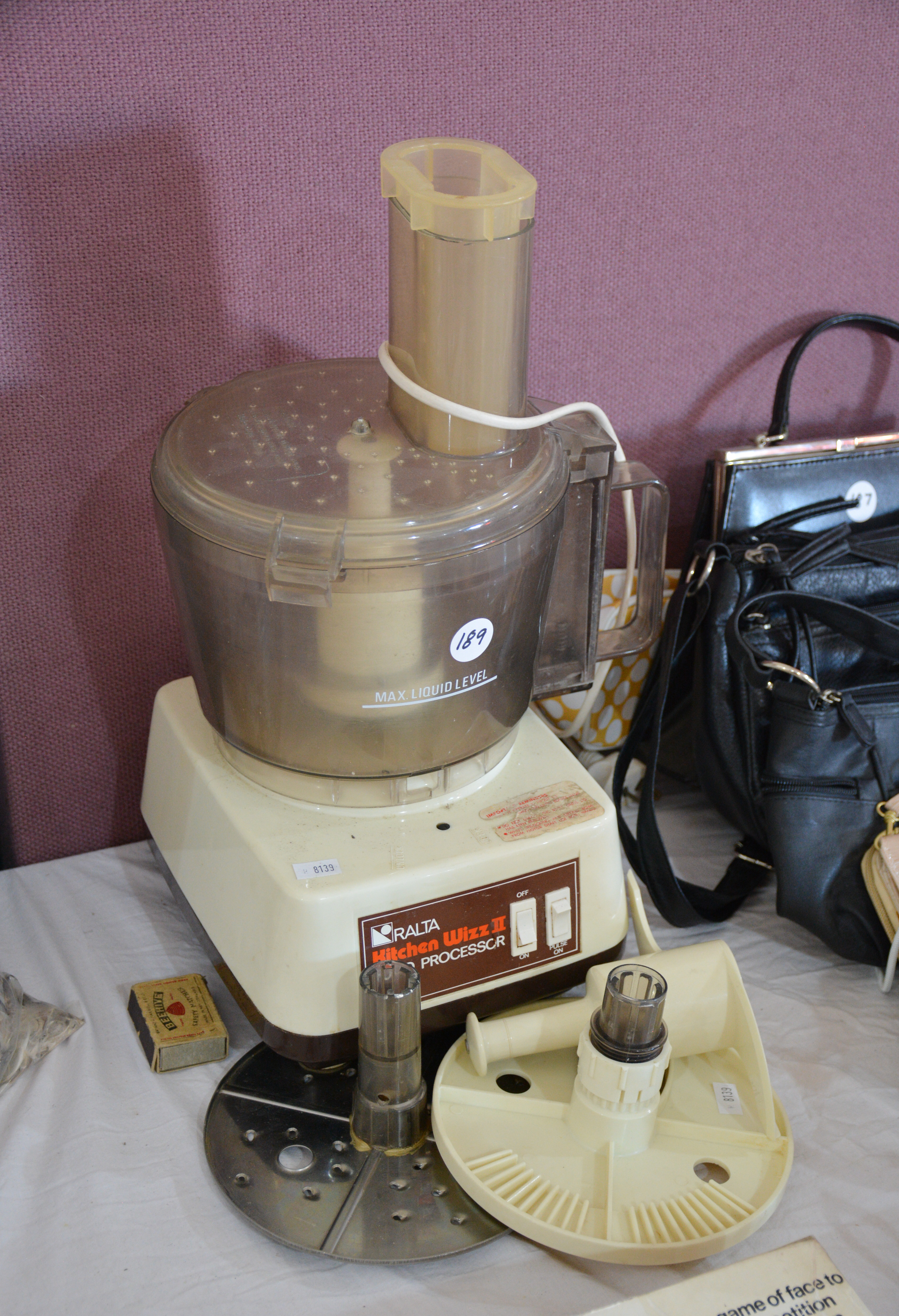 Ralta Kitchen Wizz II Food Processor — sold at auction in New Zealand for $15