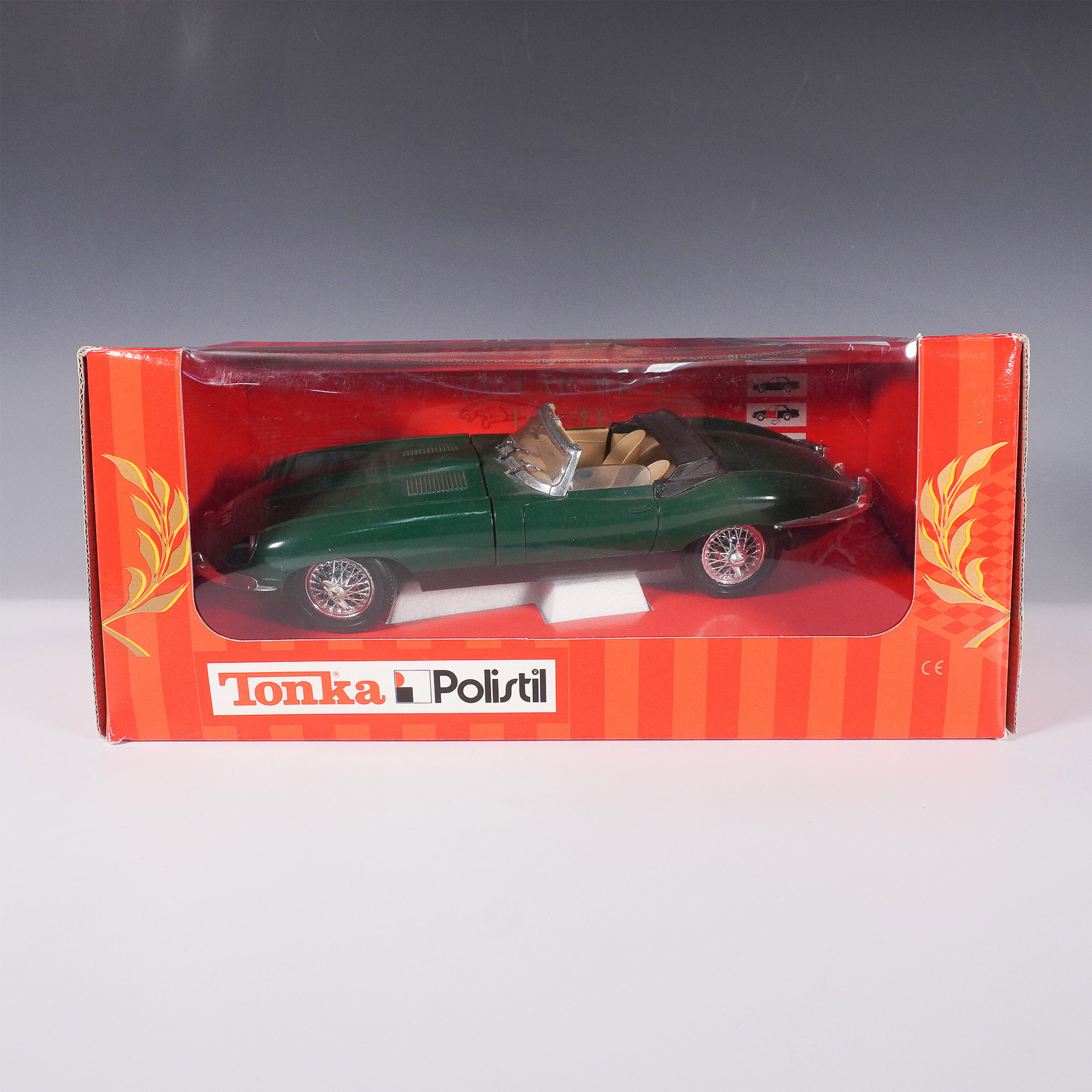 Tonka Polistil Jaguar E-Type Model Car | Lion and Unicorn