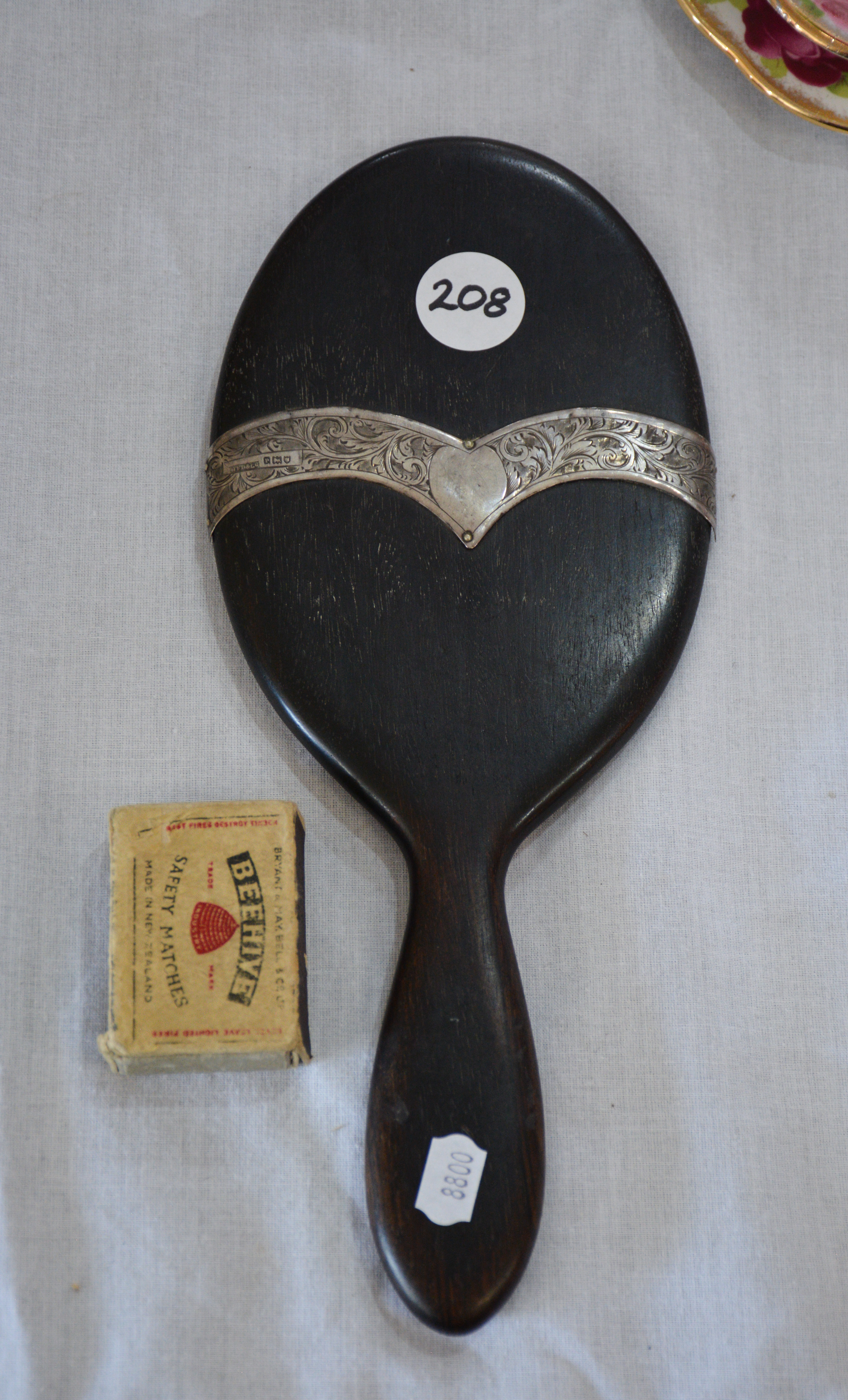 HFD + Co. Bevelled Glass + Sterling Silver Mirror — sold at auction in New Zealand for $30