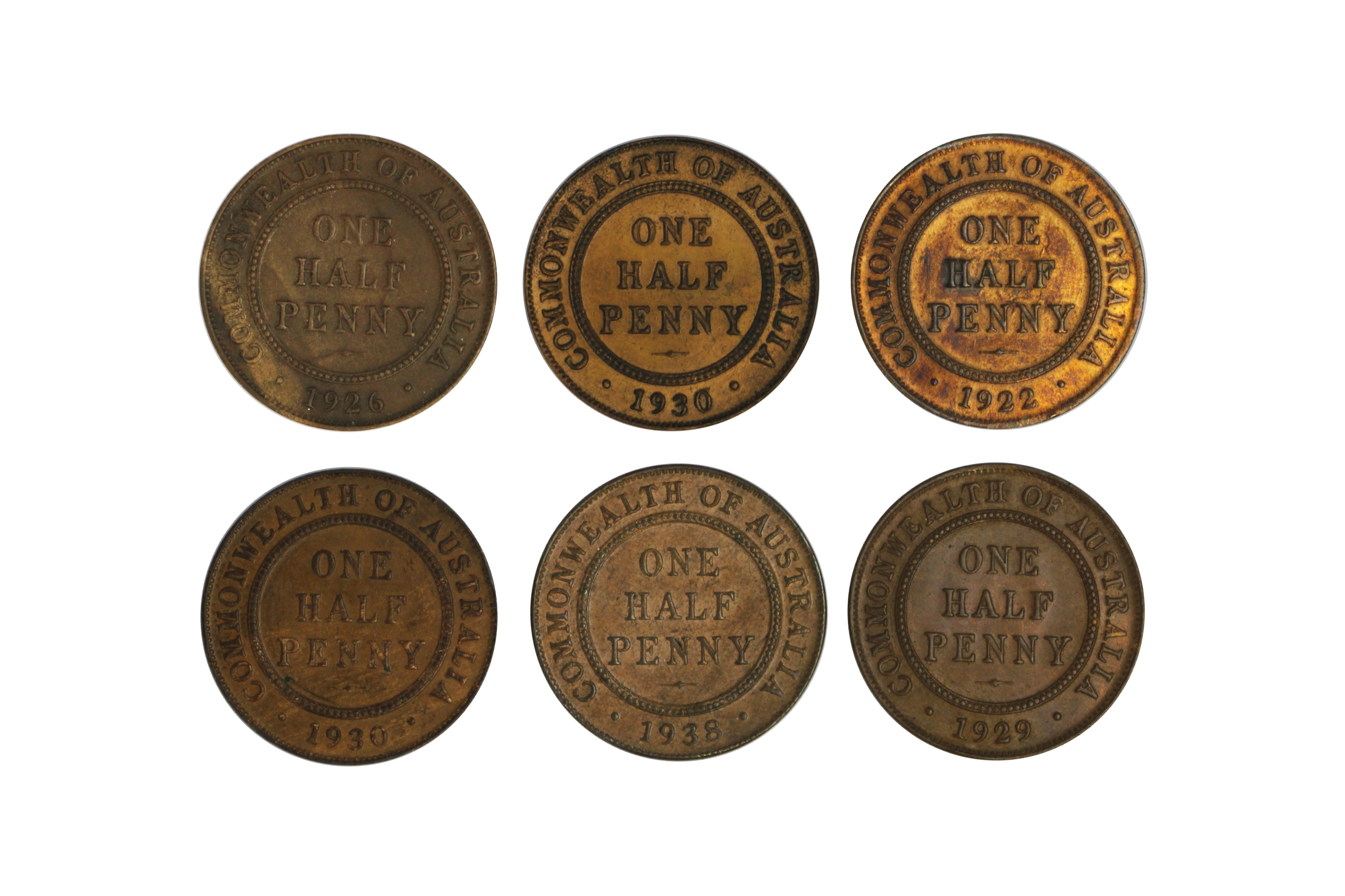 881. · Accumulation, Halfpenny