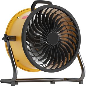 16IN 16 IN HIGH VELOCITY TURBO FAN, 3000 CFM PORTABLE AIR CIRCULATOR, 3-SPEED HEAVY DUTY FLOOR FAN, 360 ADJUSTABLE AIR CIRCULATOR
