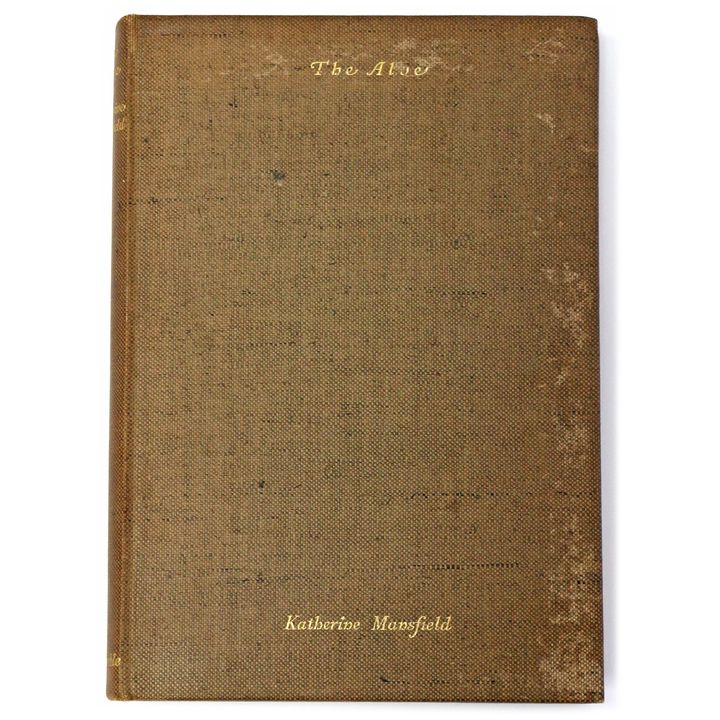 MANSFIELD, KATHERINE [Association copy] - The Aloe