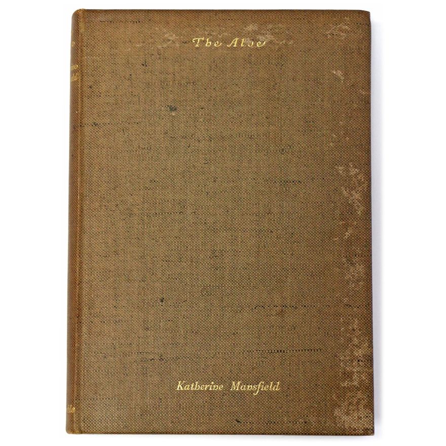 MANSFIELD, KATHERINE [Association copy] - The Aloe