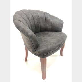 Lorenzo II Grey Armchair Decrist Home Gallery Lorenzo |