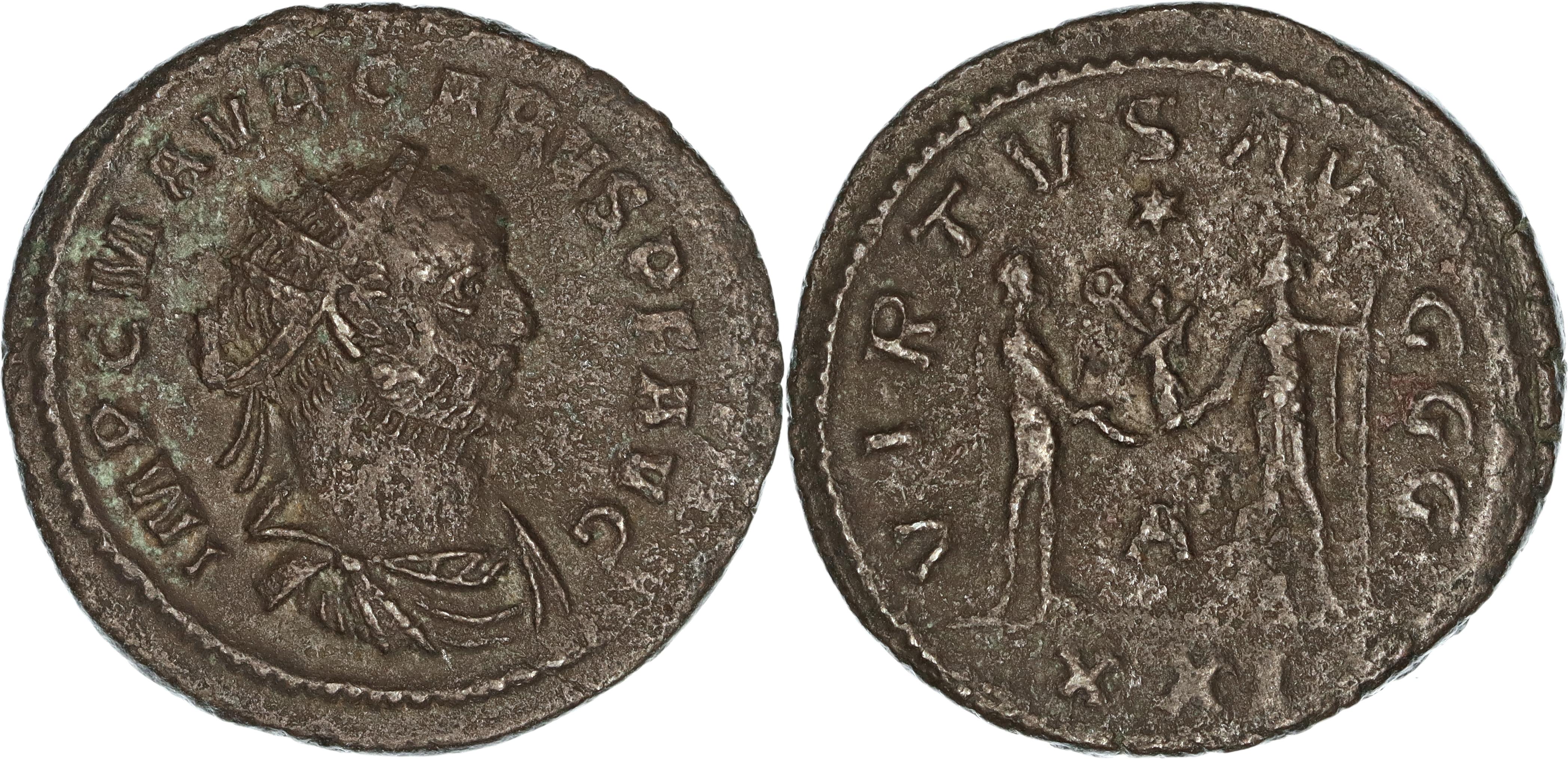 Roman Empire, Carus, Æ Antoninianus, 282-283 AD, nVF